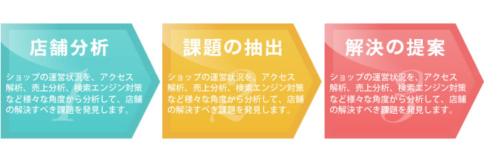 サイトの課題を発見し、分析する。